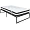 Flash Furniture Twin Platform Bed Frame and 12" Mattress Set XU-BD10-12PSM-T-GG - alternate 7